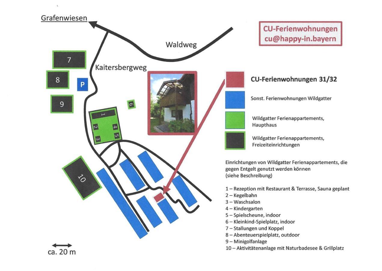 Cu-Ferienwohnungen - Nur Fuer Urlaubsgaeste Grafenwiesen Kültér fotó